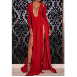 Abyss by Abby Envy Dress Red M